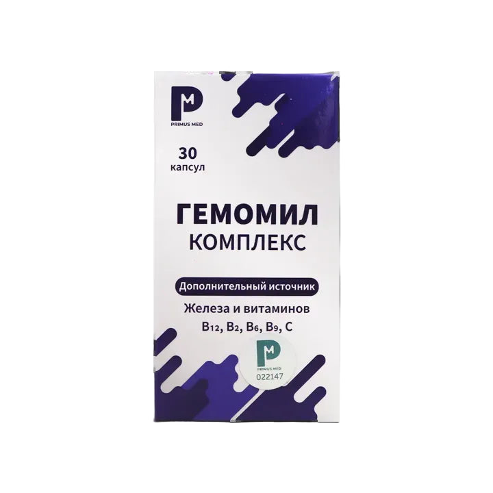 Гемомил комплекс капс. х 30