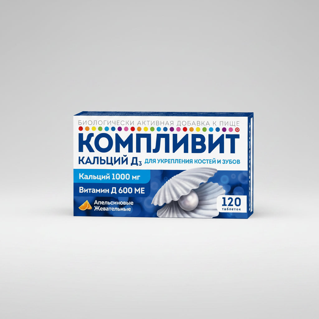 Компливит кальций Д3 120 шт