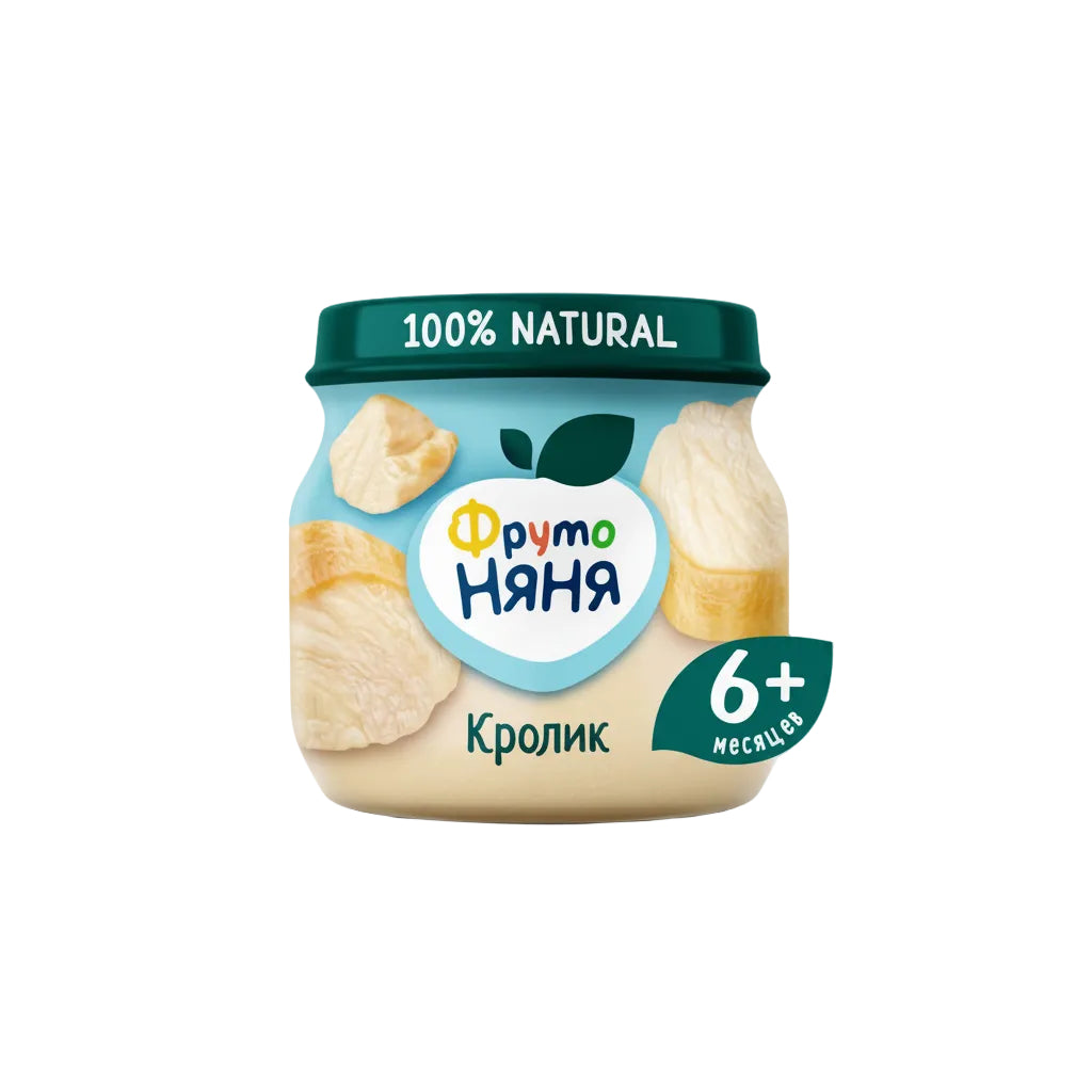 Fruto Nyanya rabbit puree 100g 6+