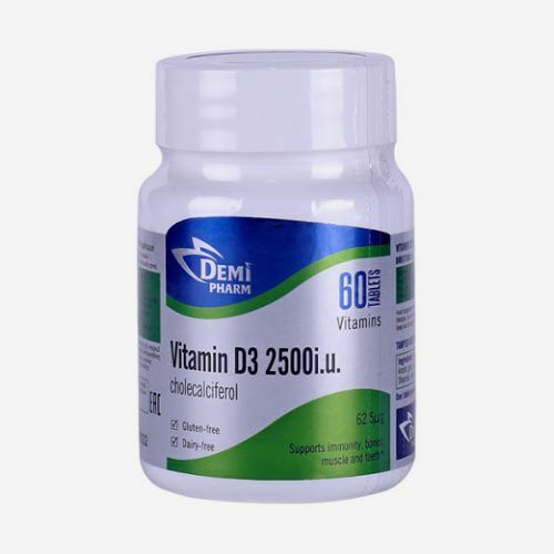 Витамин Д3 2500мг 60шт. Demi Pharm