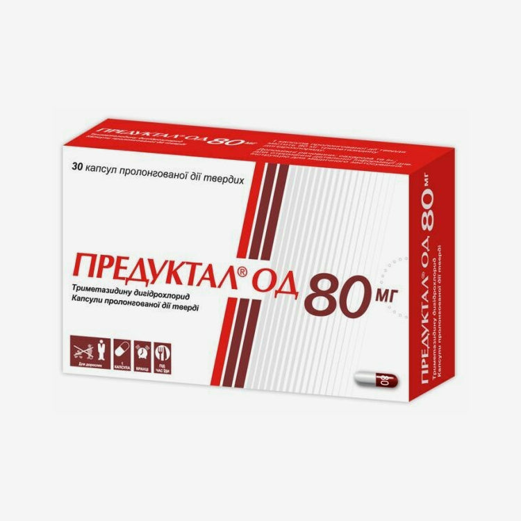 Предуктал ОД 80мг 30шт.