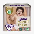 Libero Touch подгузники N4 46шт.