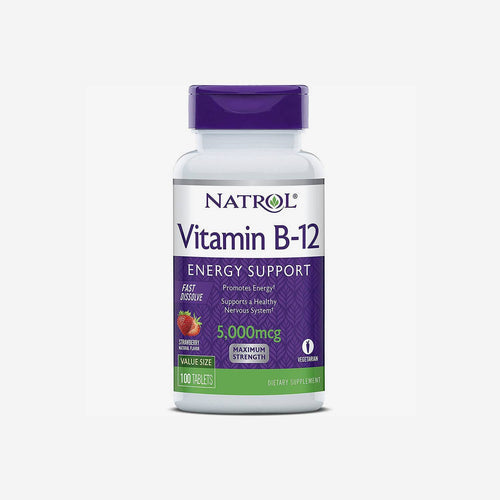 Natrol Витамин B12 5000 мкг 100шт.