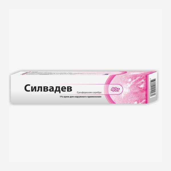 Силвадев крем 1% 40г