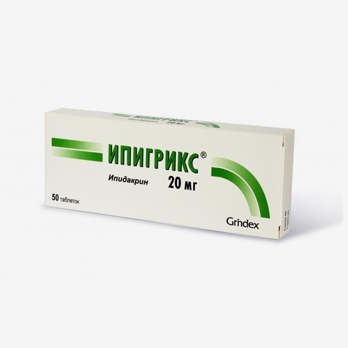 Ipigrix tablets 20 mg N50