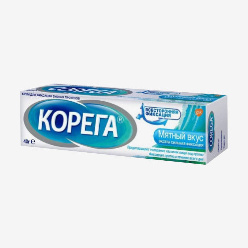 Клей Корега д/фикс. зубных протезов экстра сильный мятный 40г