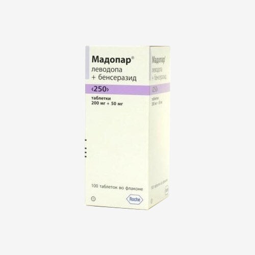 Мадопар 250мг 100шт.