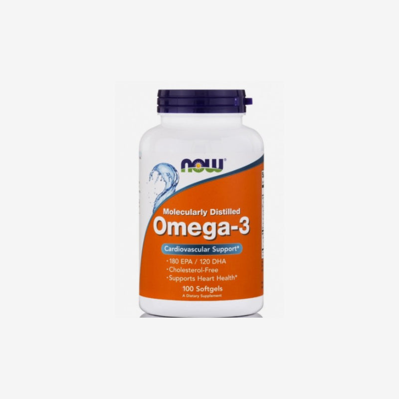 NOW Omega 3 ձկան յուղ 1000 մգ 100հատ