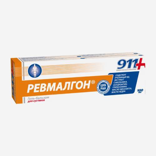 911 Ревмалгон гель для тела 100мл