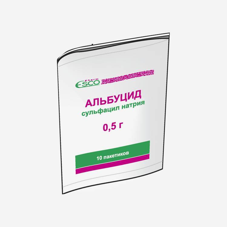 Альбуцид пор. 0.5г
