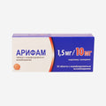 Арифам 1.5/10мг 30шт.