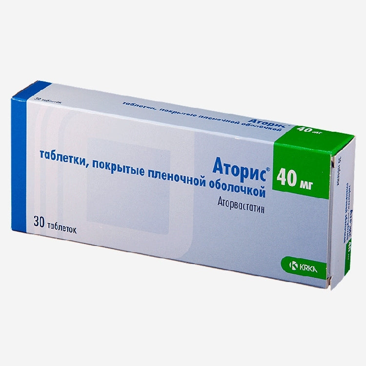 Аторис таб. 40мг 30шт.