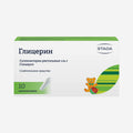 Glycerin supp. for children 1.24 g N10