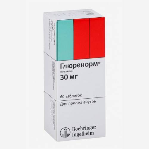 Глюренорм 30мг 60шт.