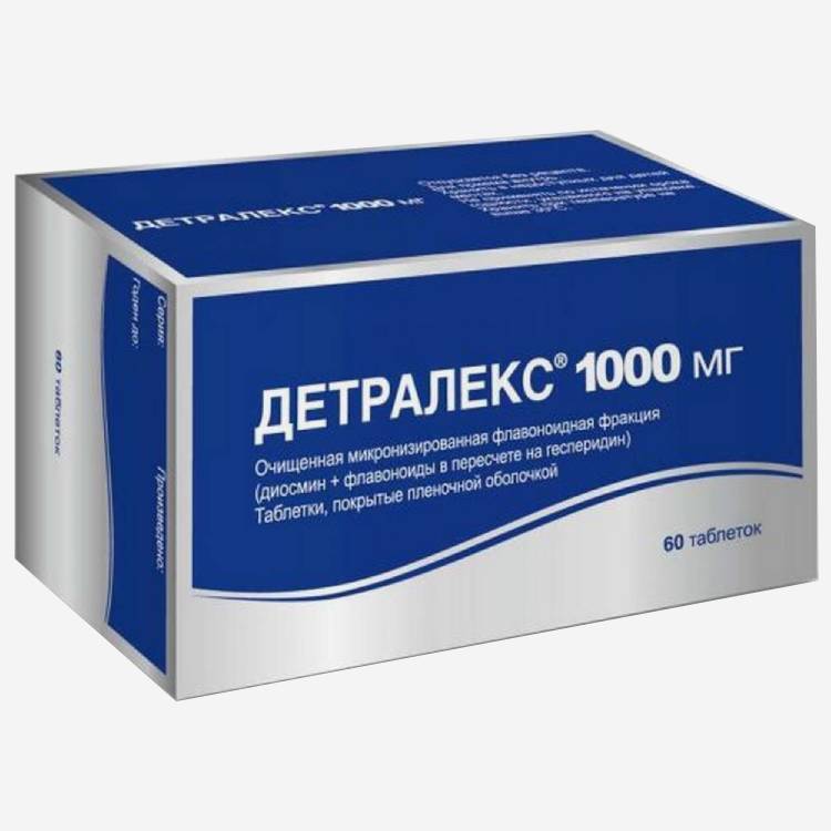 Детралекс 1000мг 60шт.