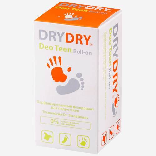 DRY DRY Deo Teen Roll-on антиперспирант д/подростков 50 мл