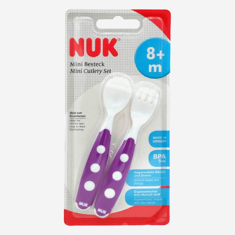 Nuk столовый прибор мини