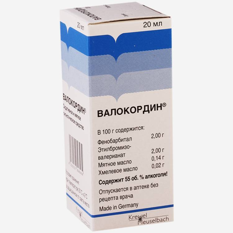 Валокордин капли 20мл