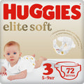 Huggies Elite Soft  N3 72шт.
