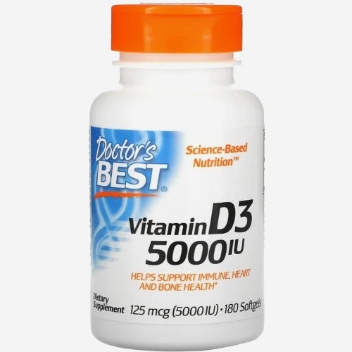 Doctor's Best Վիտամին D3 5000 180հատ