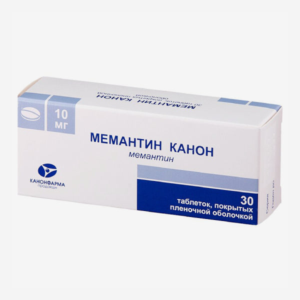 Мемантин канон 10мг 30шт.