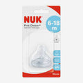 Nuk соска для/бутылочки силикон 6-18месяц