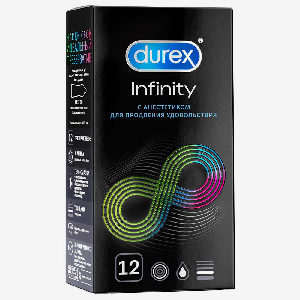 Durex infinity 12шт.