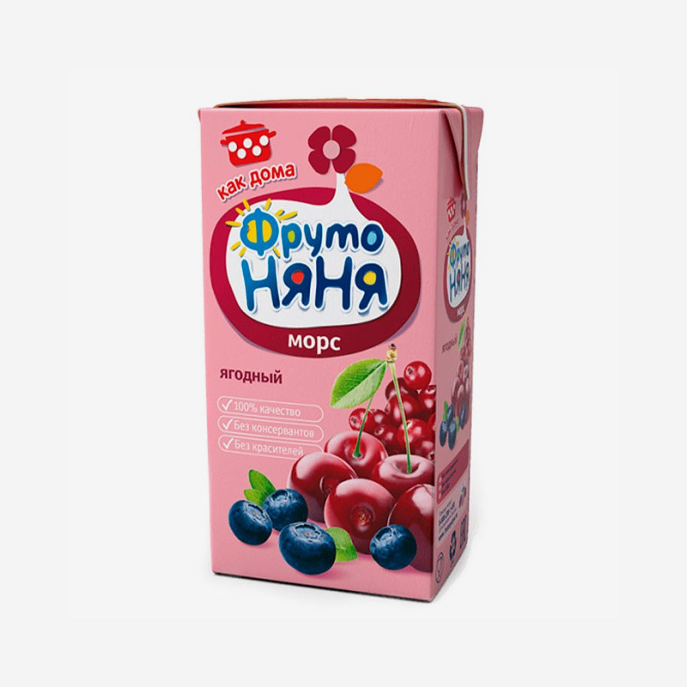 Фруто Няня морс ягодный