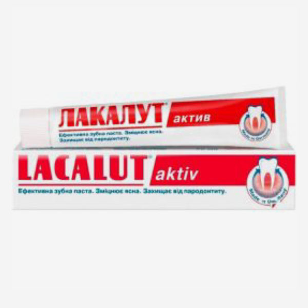 Lacalut актив зубная паста 75мл