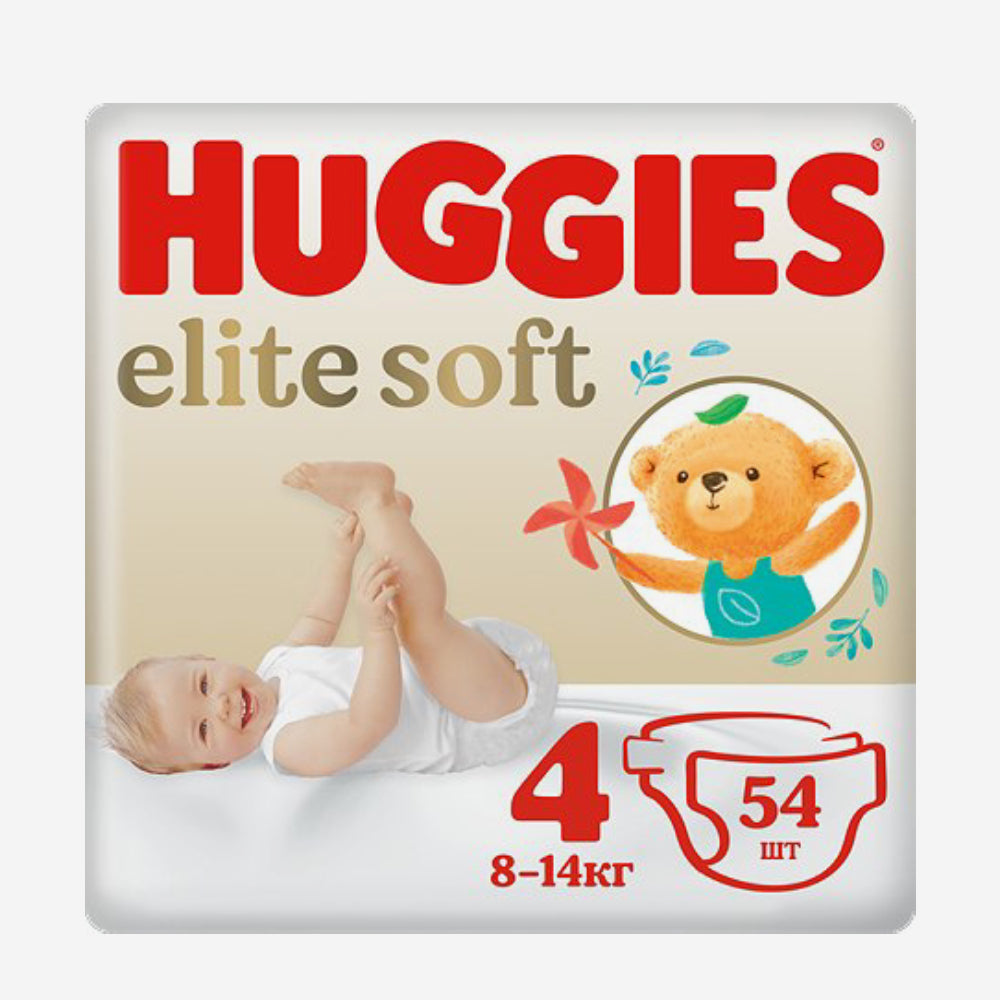 Huggies Elite Soft N4 54шт.