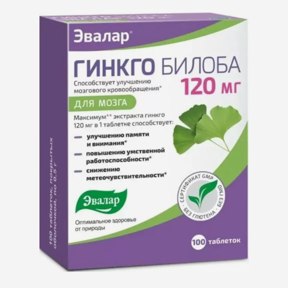 Ginkgo Biloba 120 mg N100