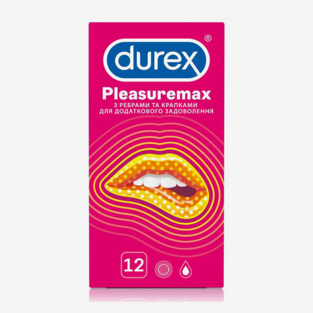 Durex Pleasuremax презервативы 12шт.