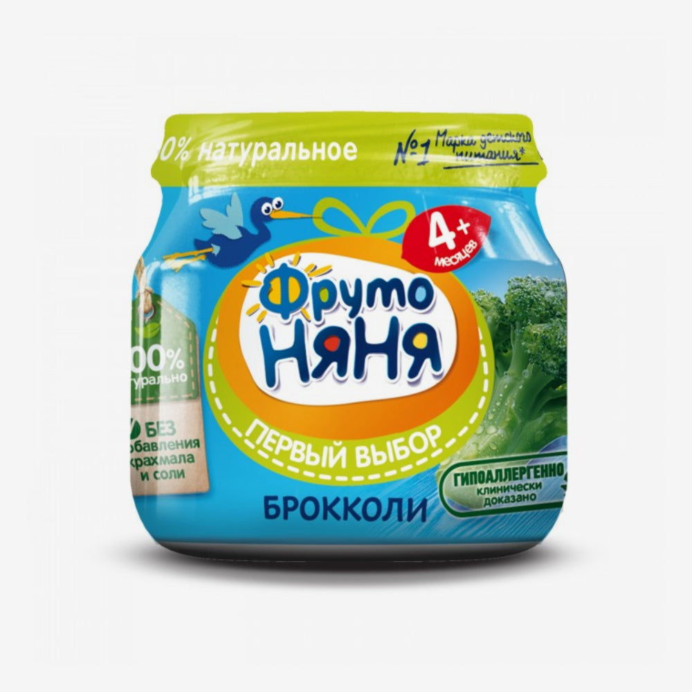 Фруто Няня пюре брокколи  80г  4+