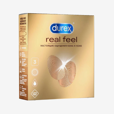 Durex Real Feel պահպանակ 3հատ