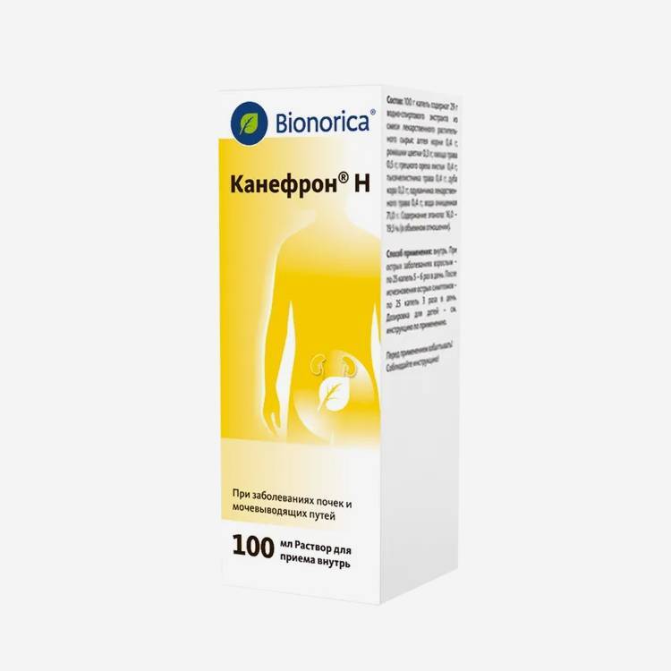 Канефрон Н раствор фл. 100мл