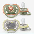 Avent Ultra Air пустышка из силикона 6-18 мес. 2шт.