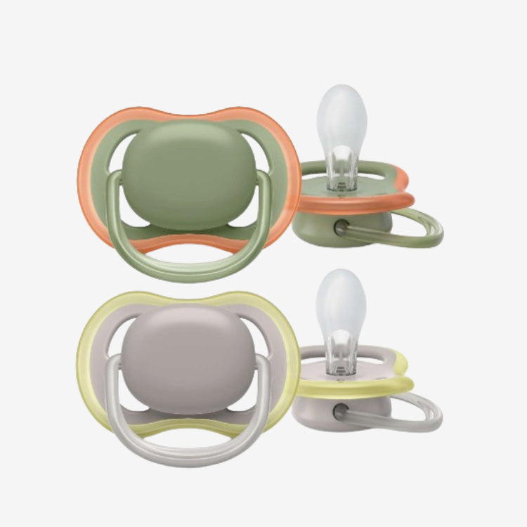Avent Ultra Air пустышка из силикона 6-18 мес. 2шт.