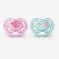 Avent Ultra Air пустышка из силикона 0-6 мес. 2шт.
