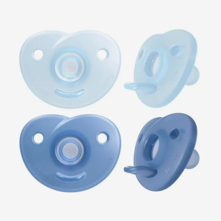 Avent Soothie пустышка из силикона 0-6 мес. 2шт.