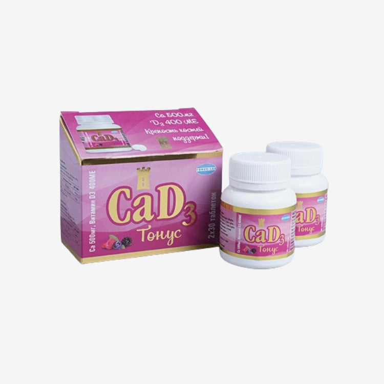 Кальций Д3 60шт. Тонус