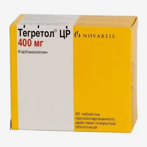 Тегретол ЦР таб. 400мг 30шт.