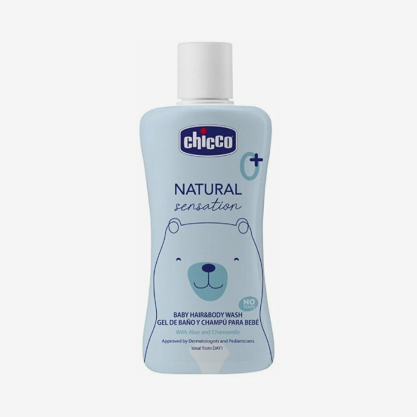 Chicco сенситив (средство д/тело и волос) 0+ 500мл