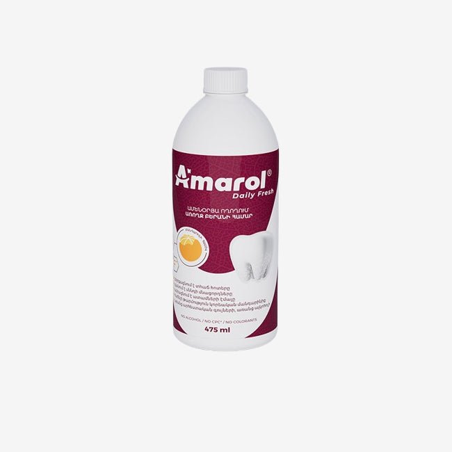 Amarol daily fresh ополаскиватель для рта 475мл