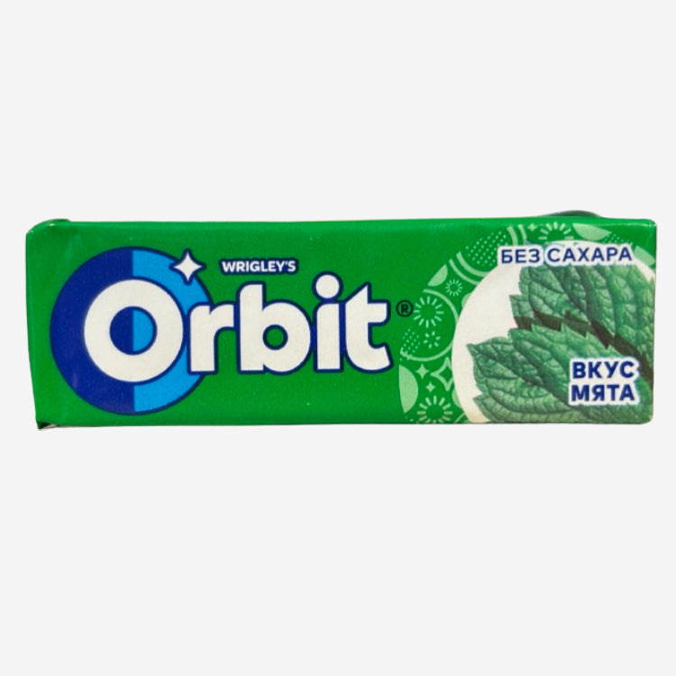 Orbit мята жвачка без сахара 1шт.