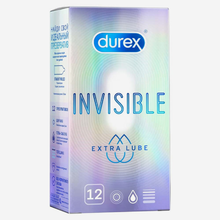 Презерватив Durex Extra Lube 12шт