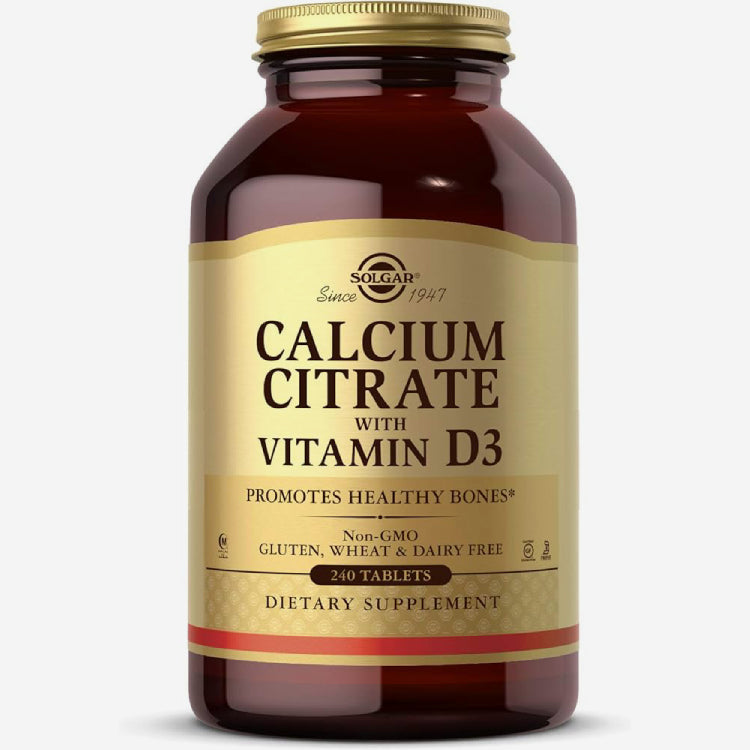 Solgar Calcium Citrate with Vitamin D3 N240