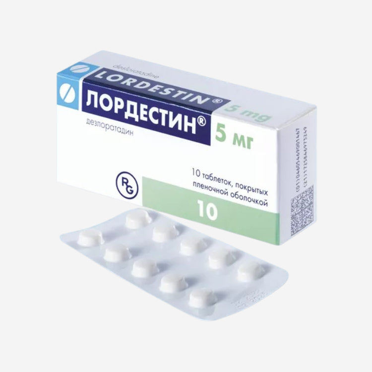 Լորդեստին 5 մգ հաբ 30հատ