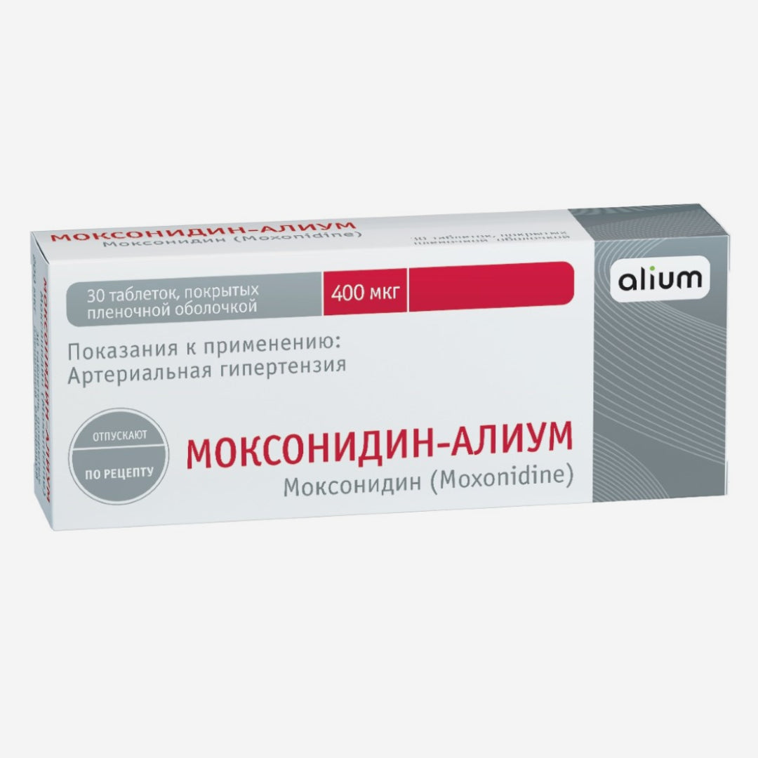 Моксонидин-Алиум 0.4мг 30шт.