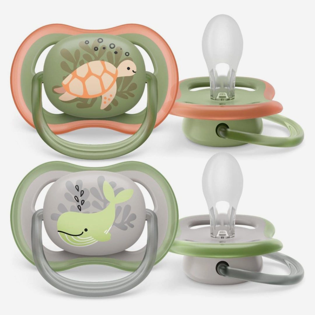 Avent Ultra Air пустышка из силикона 6-18 мес. 2шт.