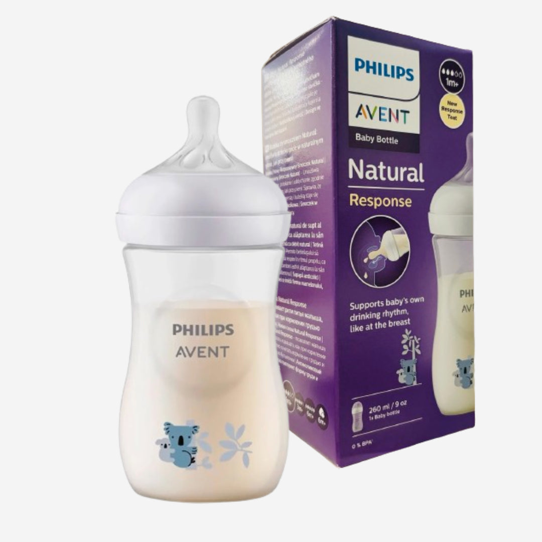 AVENT Natural бутылка пласт. Коала 1м+ 260мл 1шт.